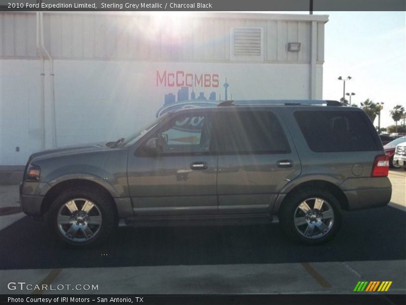 Sterling Grey Metallic / Charcoal Black 2010 Ford Expedition Limited
