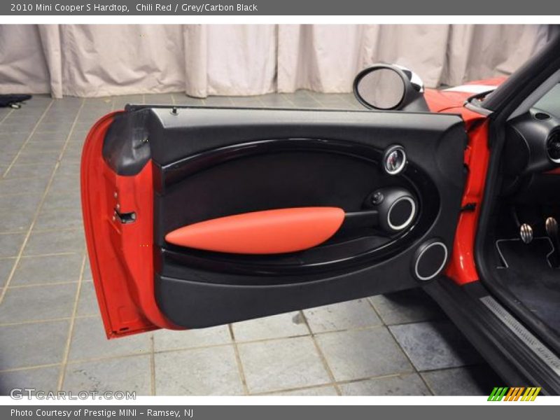 Chili Red / Grey/Carbon Black 2010 Mini Cooper S Hardtop