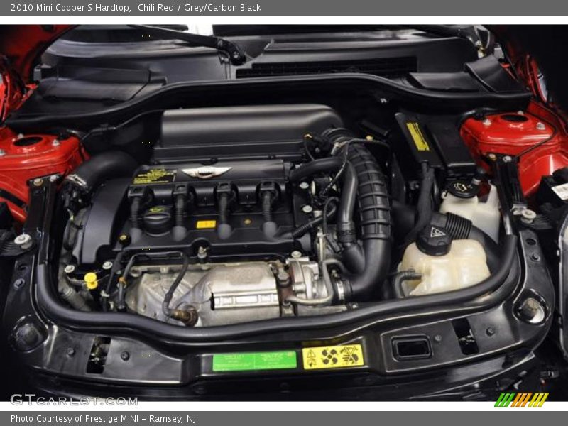 Chili Red / Grey/Carbon Black 2010 Mini Cooper S Hardtop