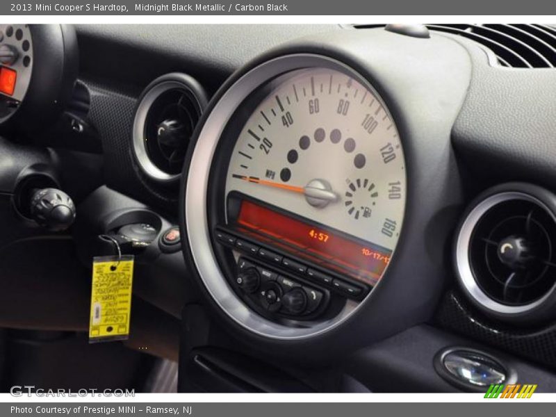 Midnight Black Metallic / Carbon Black 2013 Mini Cooper S Hardtop