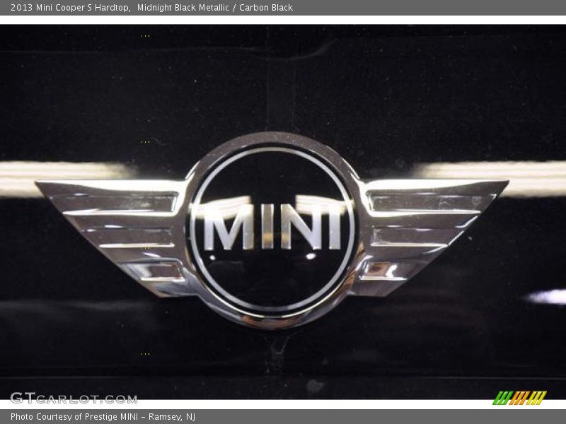 Midnight Black Metallic / Carbon Black 2013 Mini Cooper S Hardtop