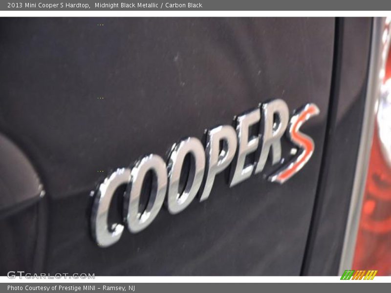 Midnight Black Metallic / Carbon Black 2013 Mini Cooper S Hardtop
