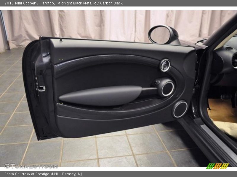 Midnight Black Metallic / Carbon Black 2013 Mini Cooper S Hardtop