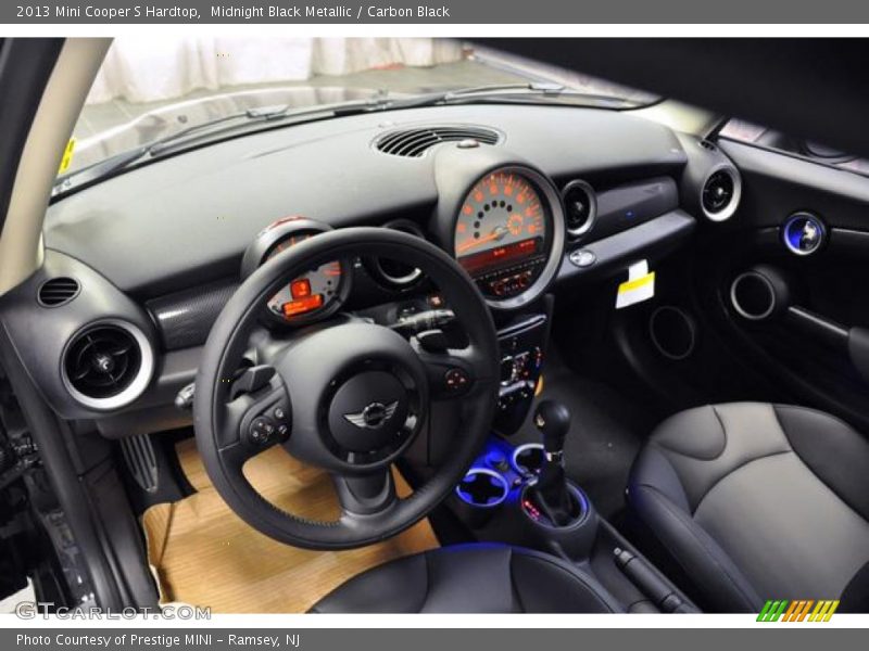 Midnight Black Metallic / Carbon Black 2013 Mini Cooper S Hardtop
