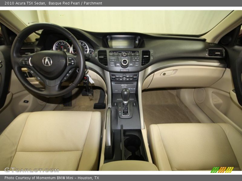 Basque Red Pearl / Parchment 2010 Acura TSX Sedan