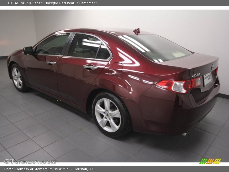 Basque Red Pearl / Parchment 2010 Acura TSX Sedan