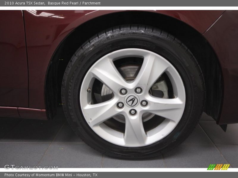 Basque Red Pearl / Parchment 2010 Acura TSX Sedan