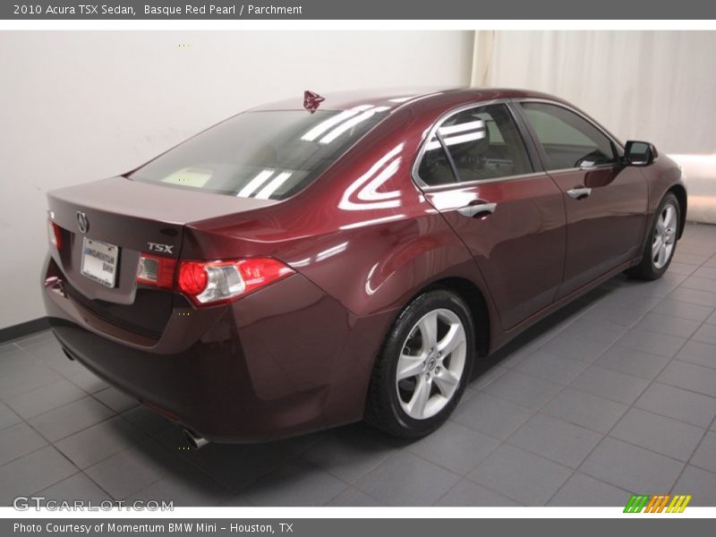 Basque Red Pearl / Parchment 2010 Acura TSX Sedan