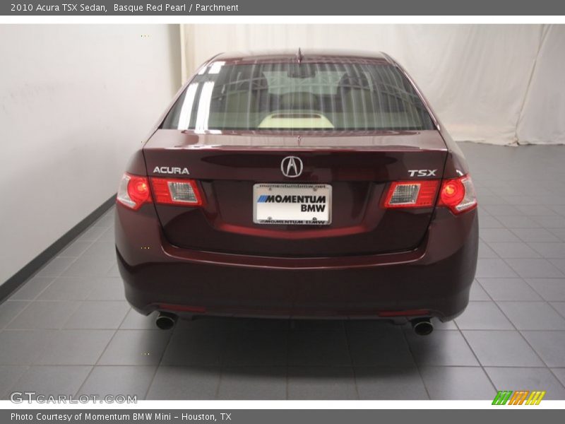 Basque Red Pearl / Parchment 2010 Acura TSX Sedan
