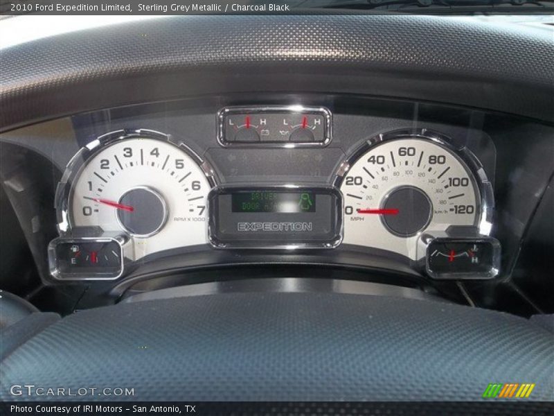 Sterling Grey Metallic / Charcoal Black 2010 Ford Expedition Limited