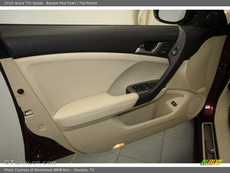 Basque Red Pearl / Parchment 2010 Acura TSX Sedan