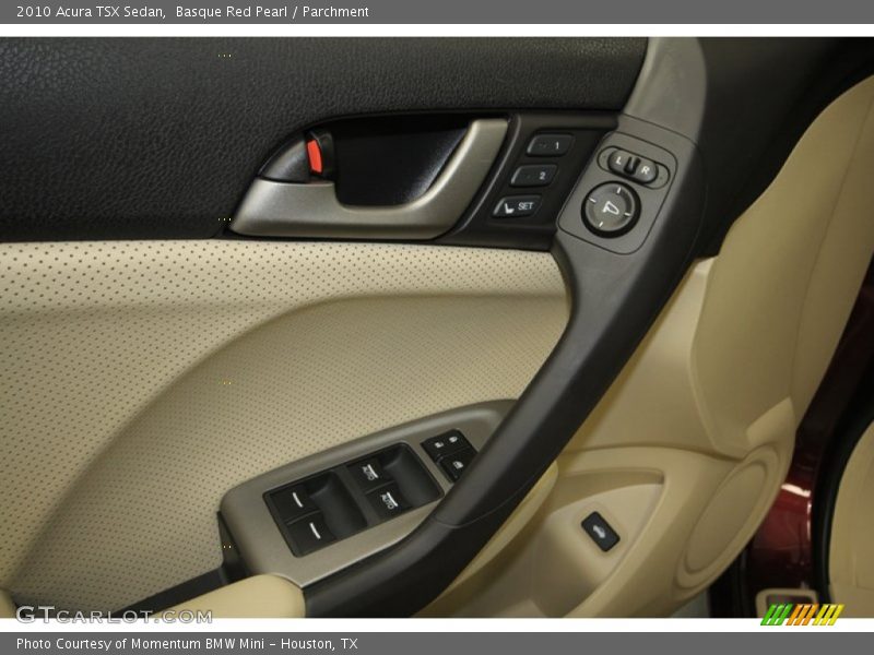 Basque Red Pearl / Parchment 2010 Acura TSX Sedan