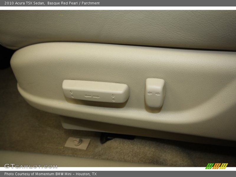 Basque Red Pearl / Parchment 2010 Acura TSX Sedan