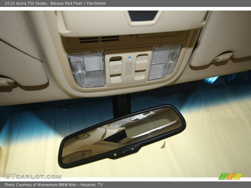 Basque Red Pearl / Parchment 2010 Acura TSX Sedan