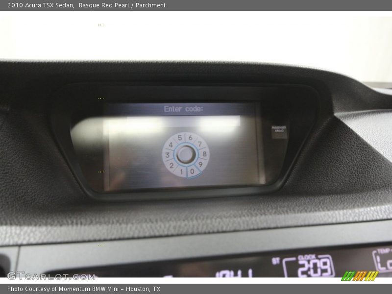 Basque Red Pearl / Parchment 2010 Acura TSX Sedan