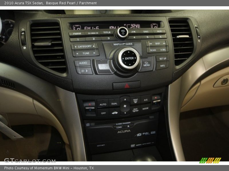 Basque Red Pearl / Parchment 2010 Acura TSX Sedan