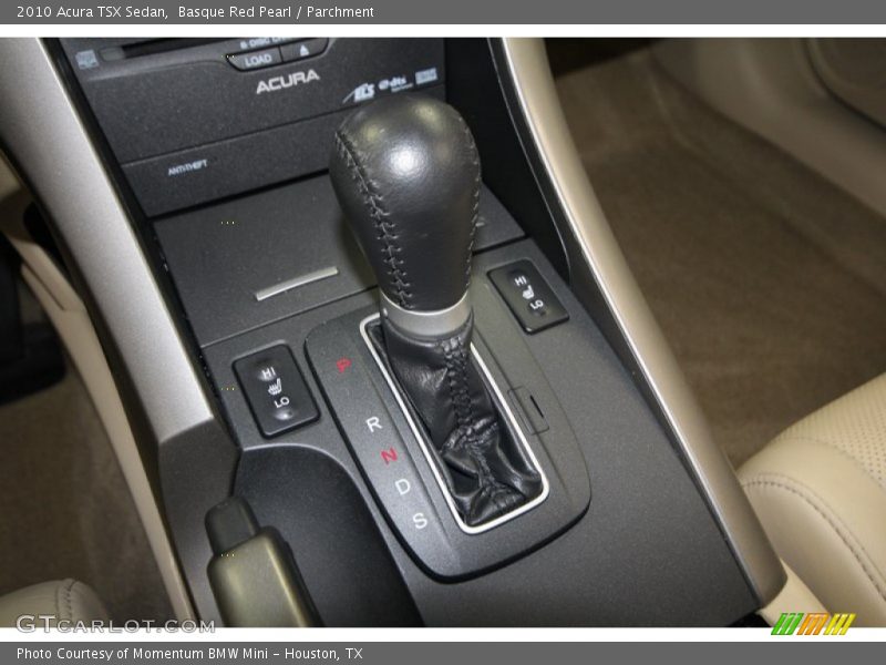Basque Red Pearl / Parchment 2010 Acura TSX Sedan