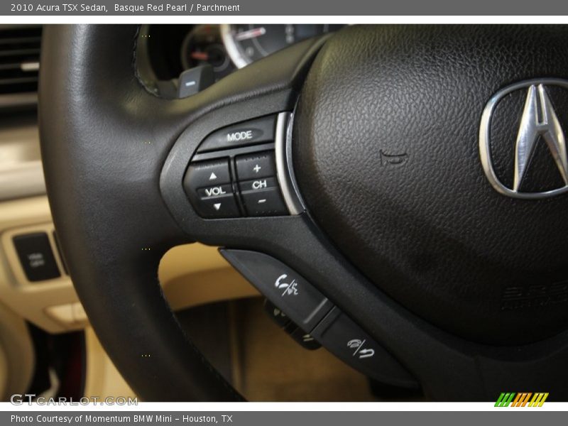 Basque Red Pearl / Parchment 2010 Acura TSX Sedan