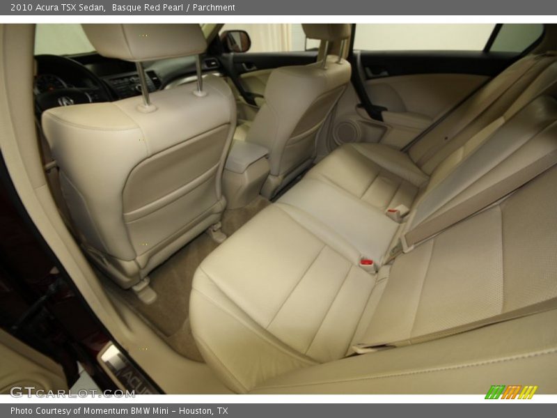Basque Red Pearl / Parchment 2010 Acura TSX Sedan