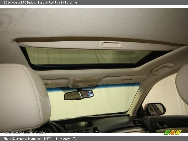 Basque Red Pearl / Parchment 2010 Acura TSX Sedan