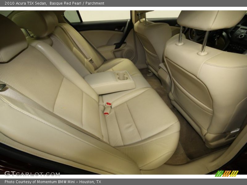 Basque Red Pearl / Parchment 2010 Acura TSX Sedan
