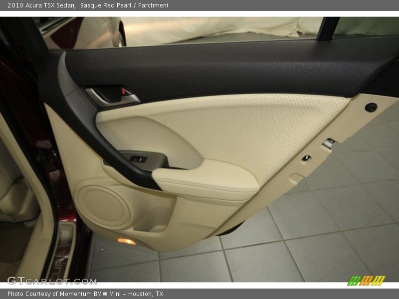 Basque Red Pearl / Parchment 2010 Acura TSX Sedan