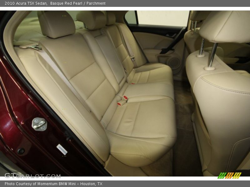 Basque Red Pearl / Parchment 2010 Acura TSX Sedan