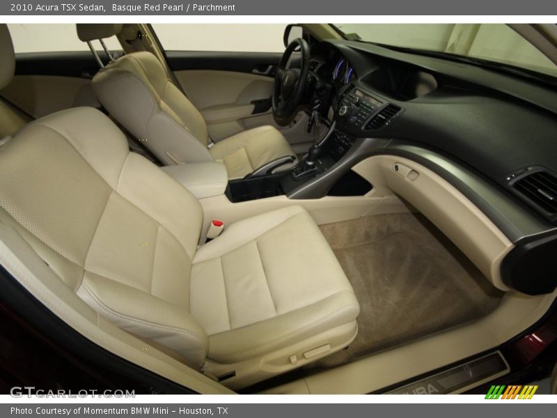 Basque Red Pearl / Parchment 2010 Acura TSX Sedan