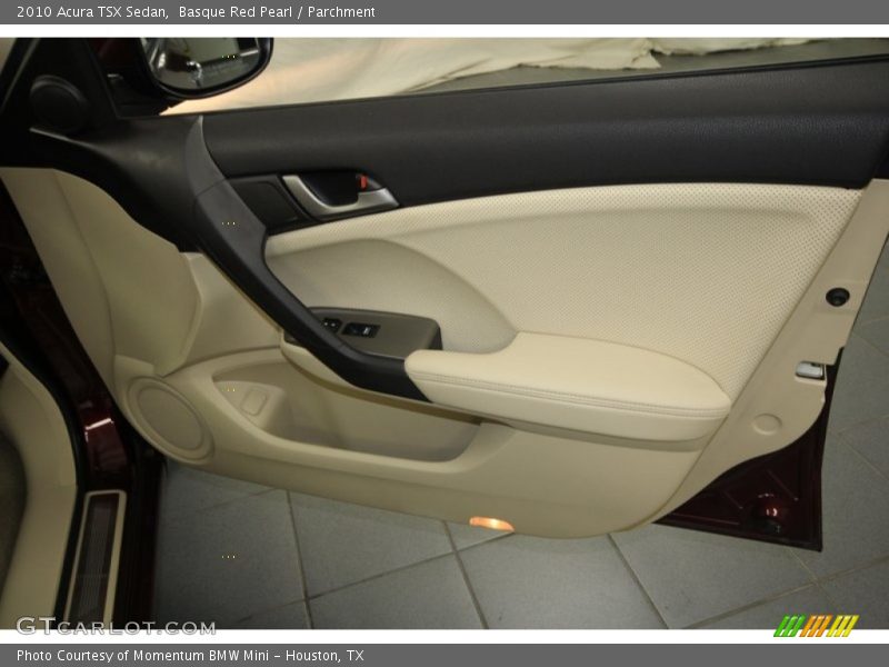 Basque Red Pearl / Parchment 2010 Acura TSX Sedan