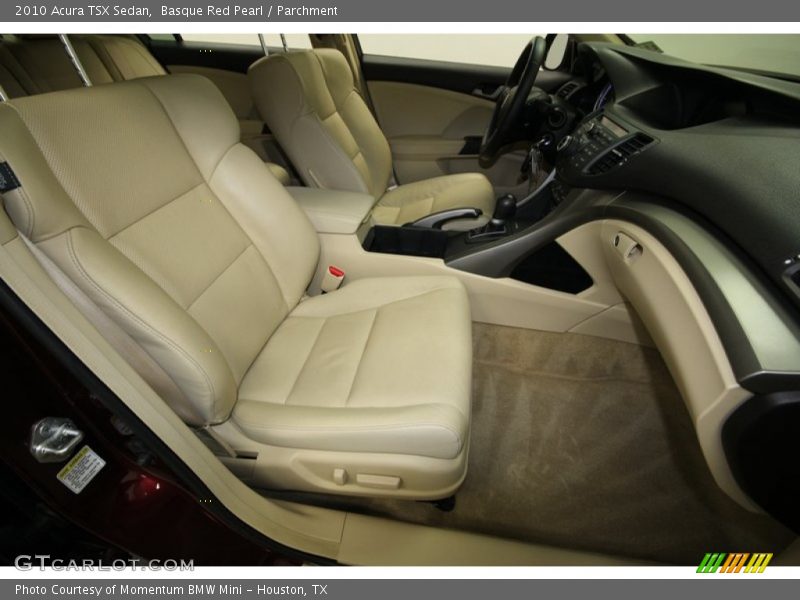 Basque Red Pearl / Parchment 2010 Acura TSX Sedan