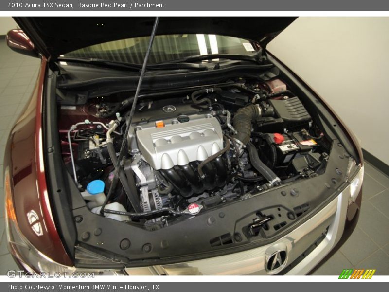 Basque Red Pearl / Parchment 2010 Acura TSX Sedan