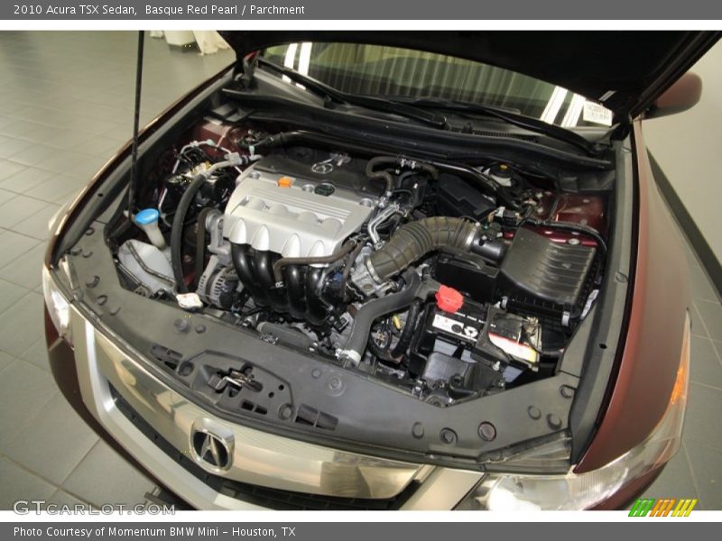Basque Red Pearl / Parchment 2010 Acura TSX Sedan