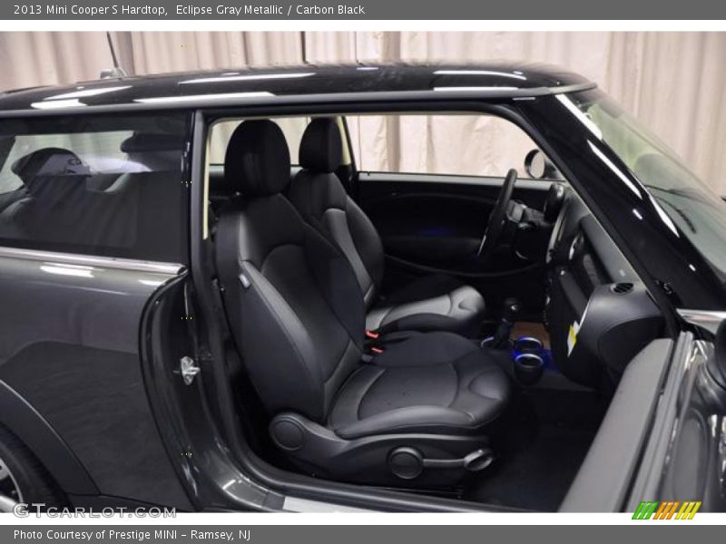 Eclipse Gray Metallic / Carbon Black 2013 Mini Cooper S Hardtop