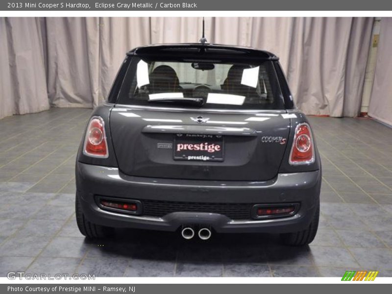 Eclipse Gray Metallic / Carbon Black 2013 Mini Cooper S Hardtop
