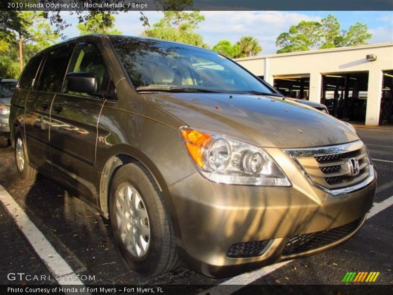 Mocha Metallic / Beige 2010 Honda Odyssey LX