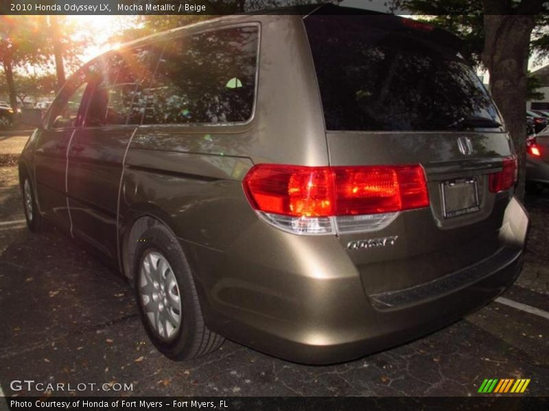 Mocha Metallic / Beige 2010 Honda Odyssey LX
