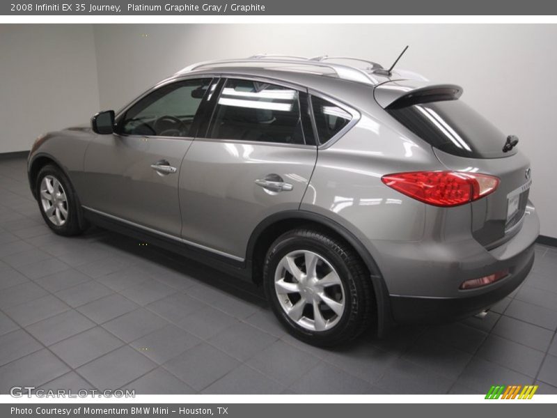 Platinum Graphite Gray / Graphite 2008 Infiniti EX 35 Journey