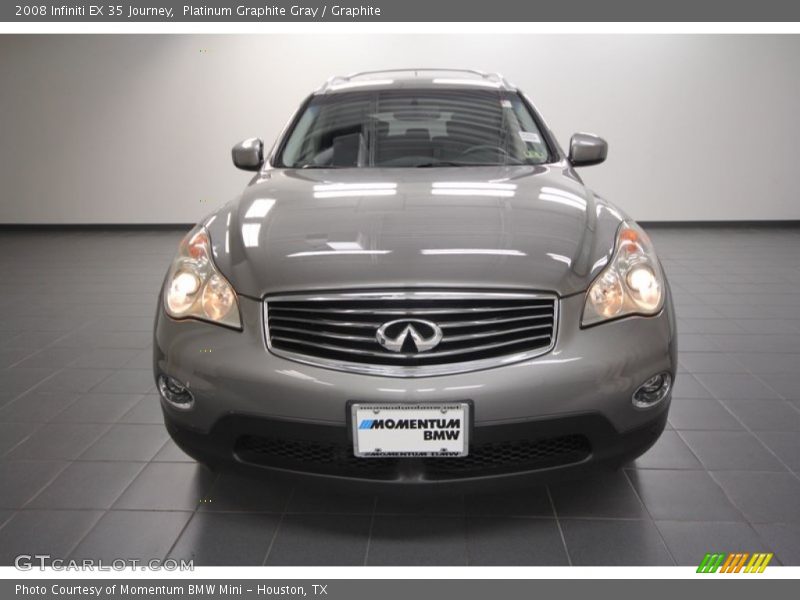 Platinum Graphite Gray / Graphite 2008 Infiniti EX 35 Journey