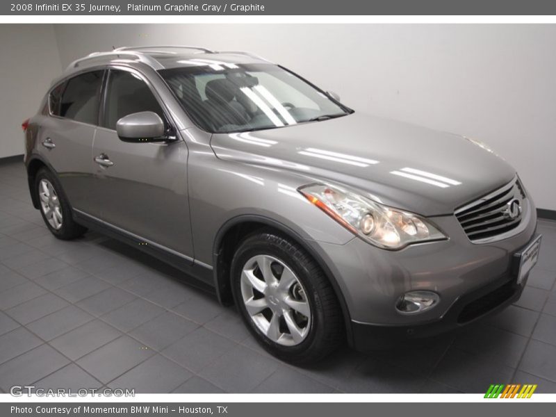 Platinum Graphite Gray / Graphite 2008 Infiniti EX 35 Journey