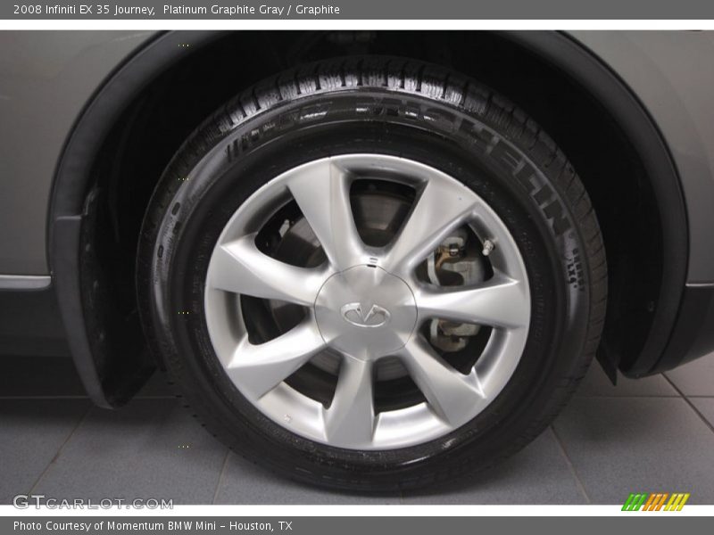 Platinum Graphite Gray / Graphite 2008 Infiniti EX 35 Journey