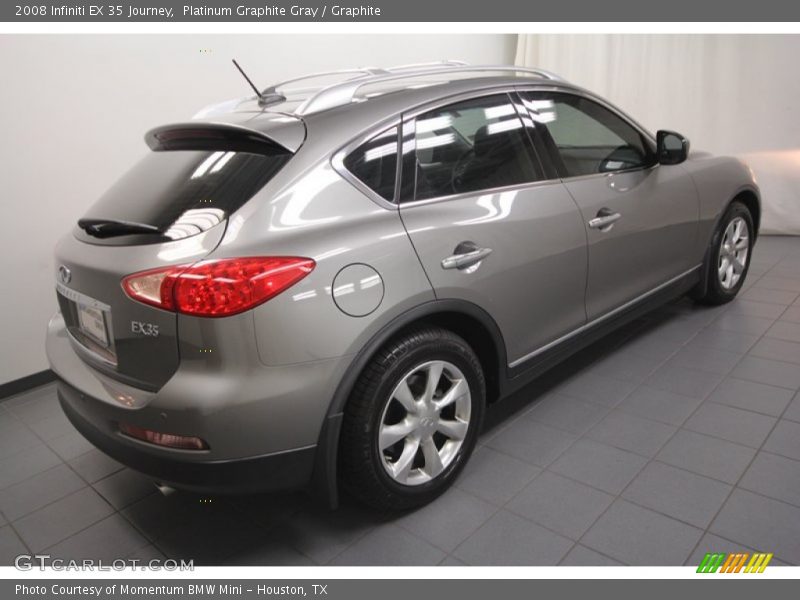 Platinum Graphite Gray / Graphite 2008 Infiniti EX 35 Journey