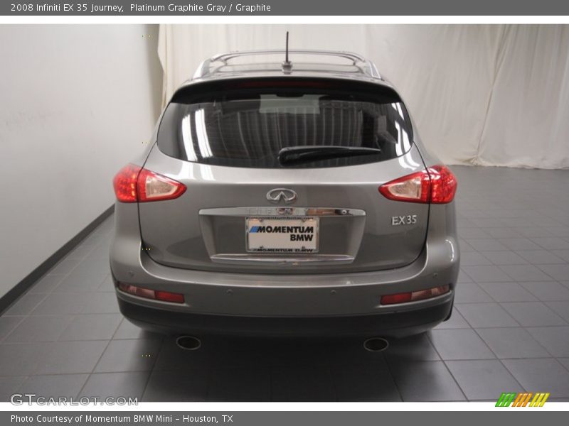 Platinum Graphite Gray / Graphite 2008 Infiniti EX 35 Journey