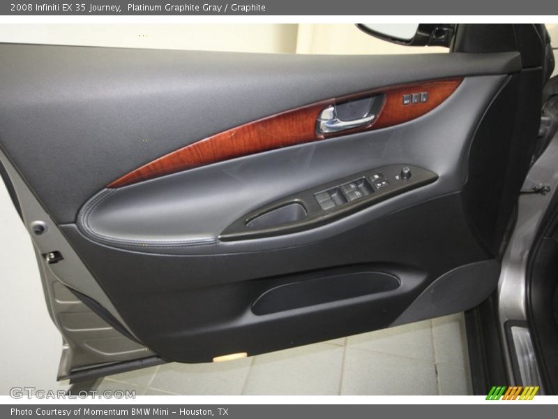 Platinum Graphite Gray / Graphite 2008 Infiniti EX 35 Journey
