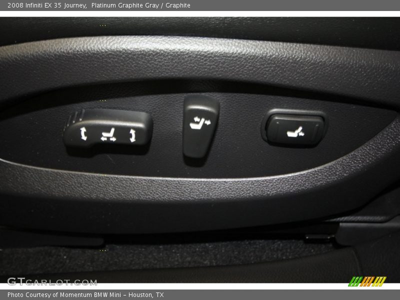 Platinum Graphite Gray / Graphite 2008 Infiniti EX 35 Journey