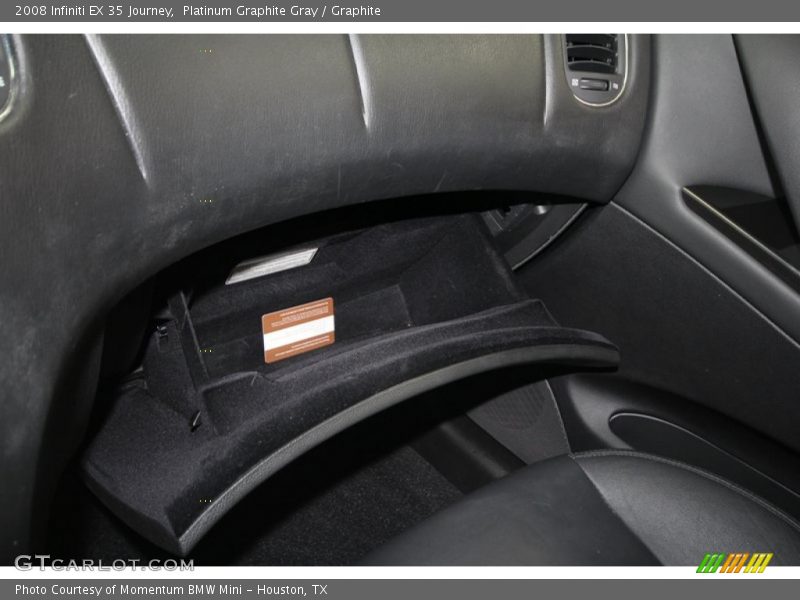Platinum Graphite Gray / Graphite 2008 Infiniti EX 35 Journey