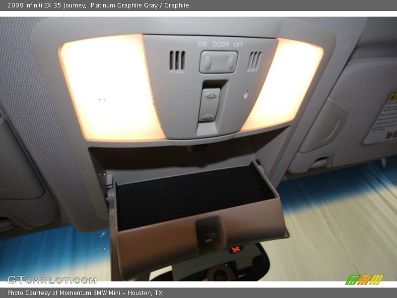 Platinum Graphite Gray / Graphite 2008 Infiniti EX 35 Journey