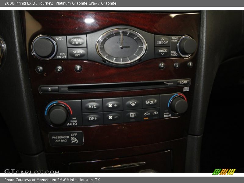 Platinum Graphite Gray / Graphite 2008 Infiniti EX 35 Journey