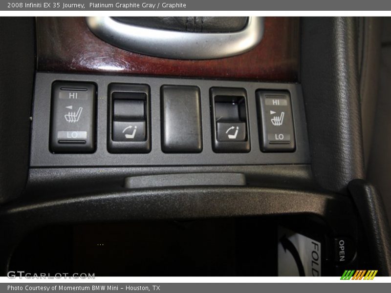 Platinum Graphite Gray / Graphite 2008 Infiniti EX 35 Journey