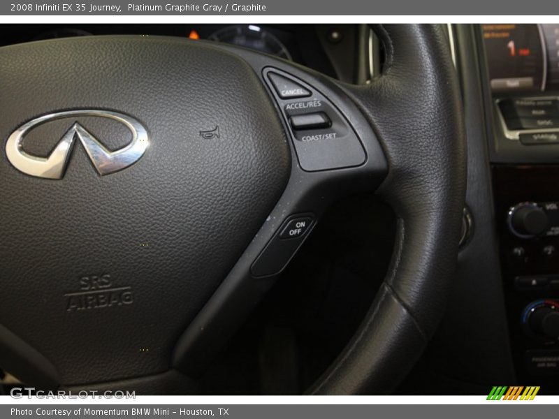 Platinum Graphite Gray / Graphite 2008 Infiniti EX 35 Journey