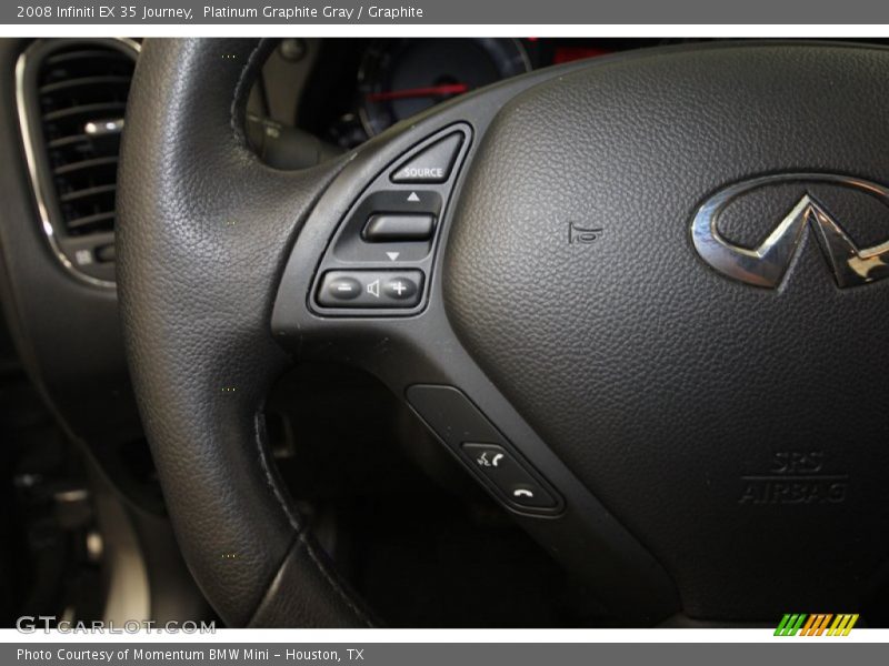 Platinum Graphite Gray / Graphite 2008 Infiniti EX 35 Journey